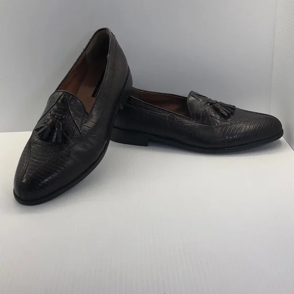 Stacy Adams Genuine Snake Skin Leather Loafer Sz12 Size 9.5 Stacy Adams Snakeskin Men main image 4